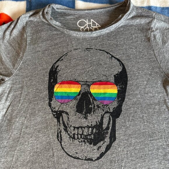 CHASER Skull with Rainbow Sunglasses - Picture 2 of 8